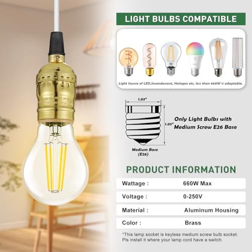 Keyless Lamp Socket