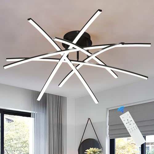 Modern 32.8" LED Chandelier Ceiling Light 6 (6 Count)