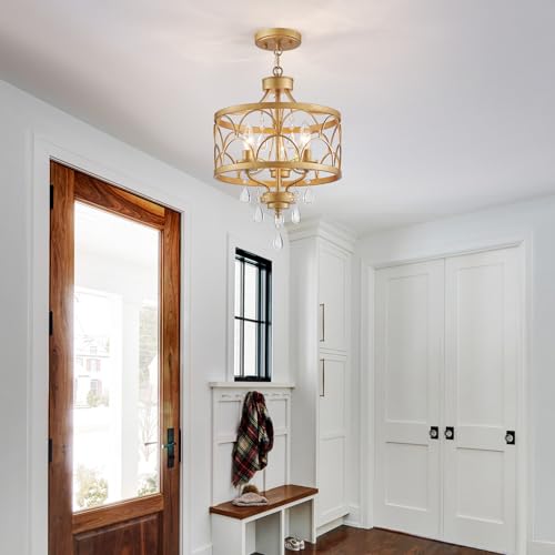 Small Crystal Chandelier
