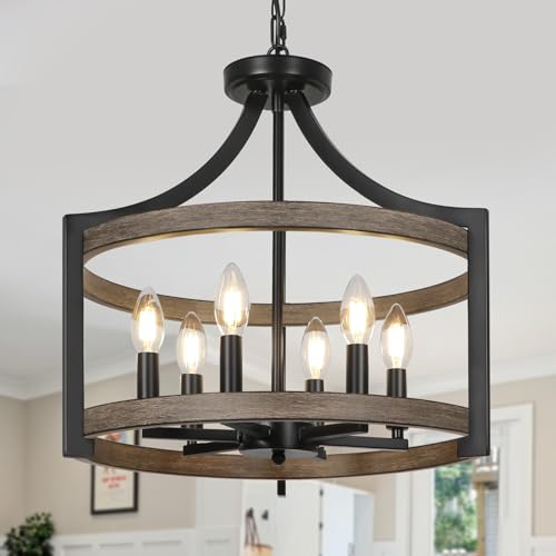 6 Light Farmhouse Chandelier