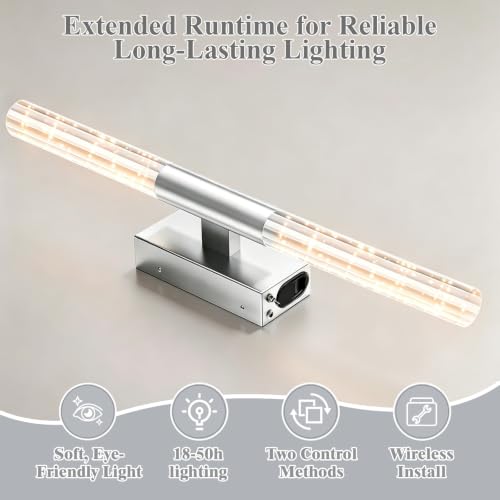 Battery Operated Wall Sconces Set of 2