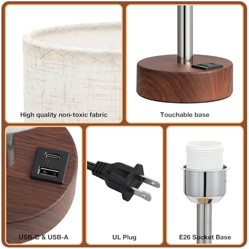 Bedside Table Lamp for Bedroom