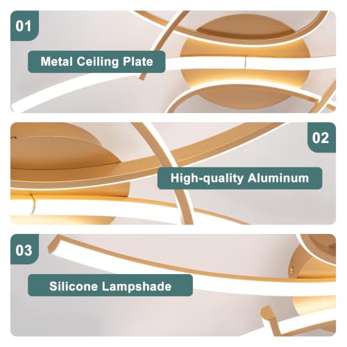 Modern LED Ceiling Light Fixture