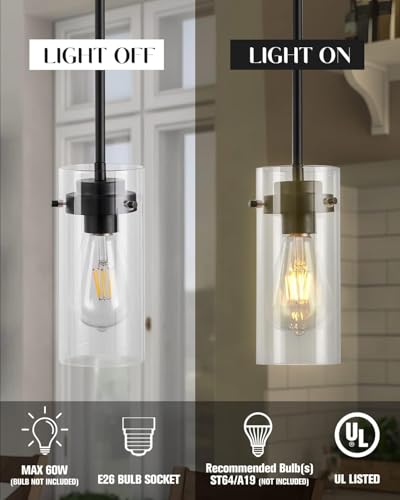 Pendant Lights Kitchen Island (3 Count)