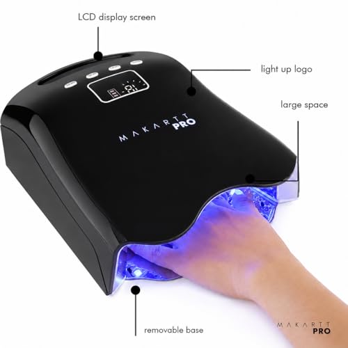 LuxuriaPro 98W Professional UV LED Nail Lamp
