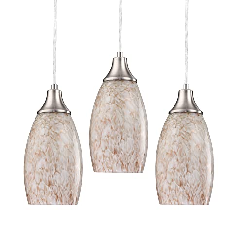 Milk Mini Glass Pendant Lights (3 Count)