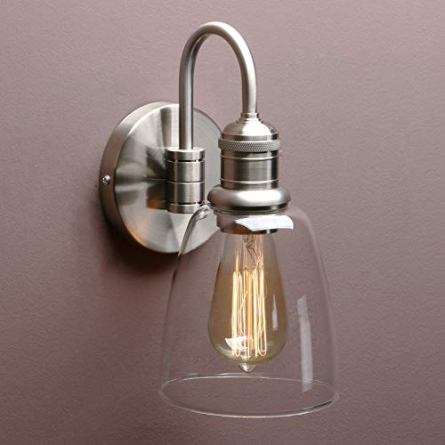 1 Light Brass Modern Vintage Indoor Wall Sconce