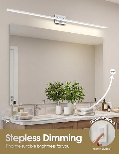 Modern Bathroom Vanity Light 55 inch
