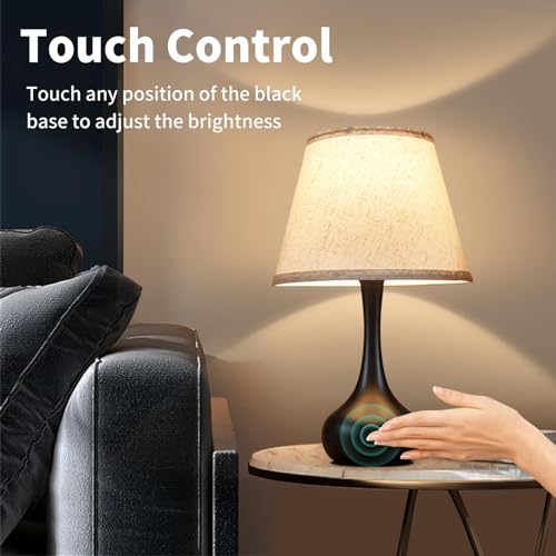 Touch Bedside Lamp Set of 2 (2 Count)