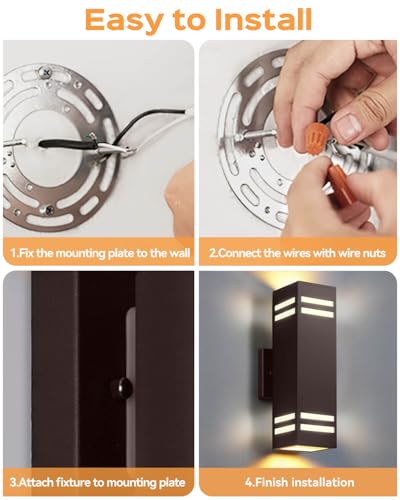 Dusk to Dawn Outdoor Lighting (2 Count)