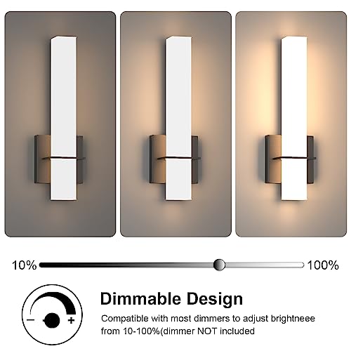 15.7inches Modern Led Wall Sconces (2 Count)