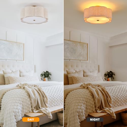 18" Large Semi Flush Mount Ceiling Light