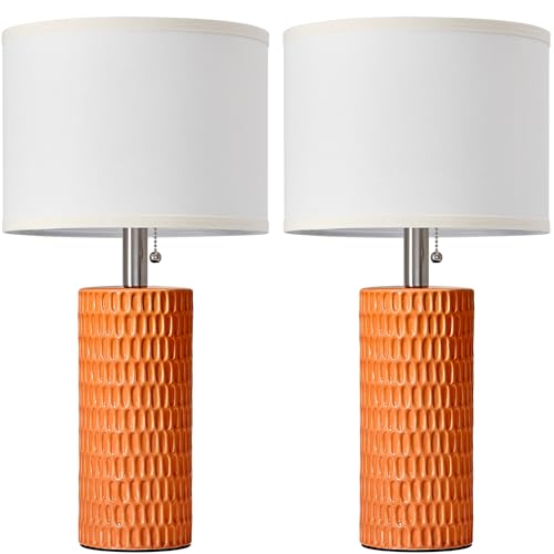 20” Modern Table Lamps Set of 2 (2 Count)