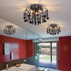 Crystal Ceiling Light Fixture Small Chandelier
