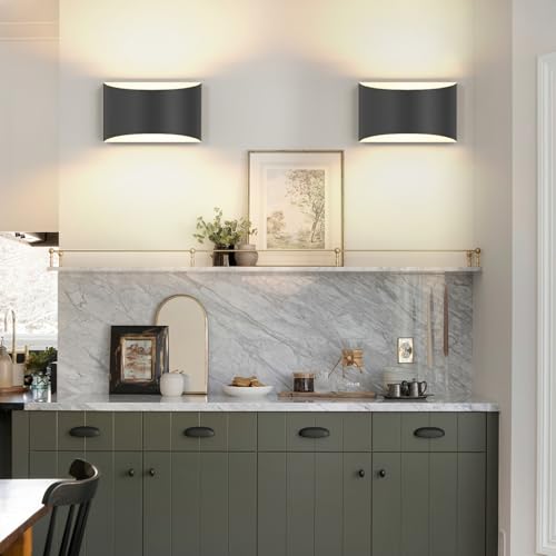 Modern LED Wall Sconces Set of 2