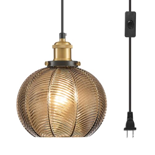 Modern Plug in Hanging Light