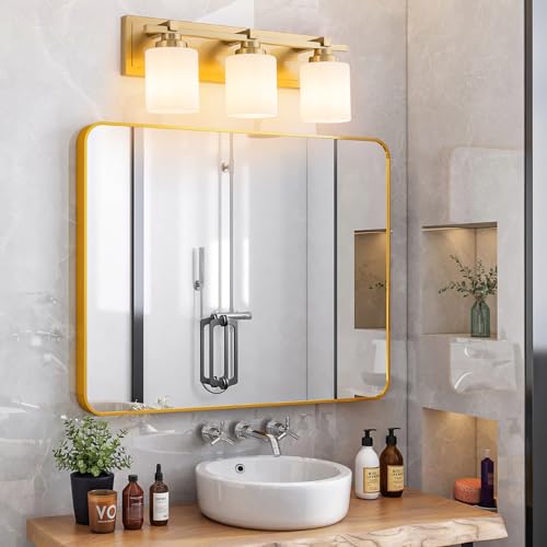 Modern Bathroom Light Fixtures Over Mirror (3 Count)