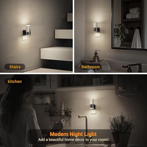 Bubble Night Lights Plug into Wall (2 Count)