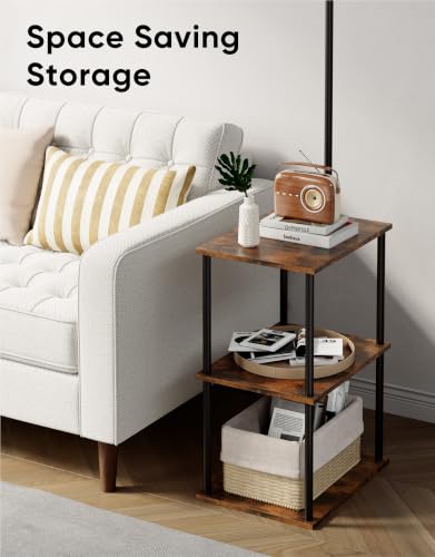Floor Lamp with Table