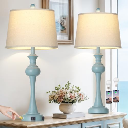 29" Coastal Table Lamp Set of 2 (2 Count)