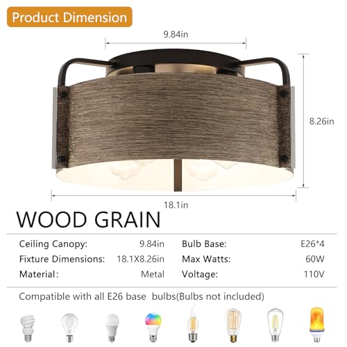 Flush Mount Ceiling Light