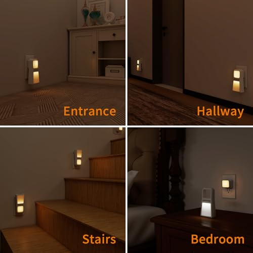 3 Pack 5-in-1 Power Failure Night Lights, Wireless Charging (3 Count)