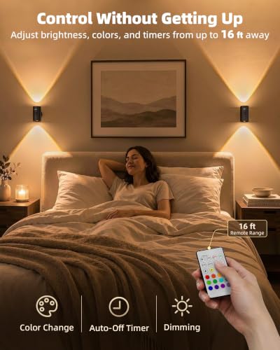 Motion Sensor Wall Light (2 Count)