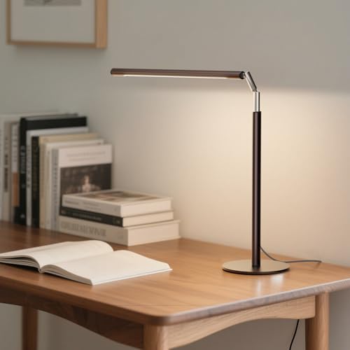 Brown LED Desk Lamp