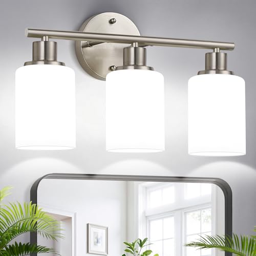 3 Light Bathroom Light Fixtures (3 Count)