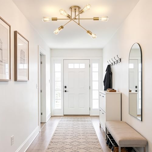 Modern Sputnik Chandelier Ceiling Light Fixtures