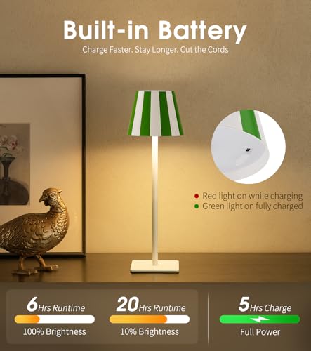 3 Pack Cordless Table Lamp (3 Count)