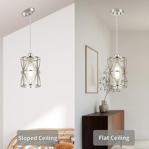 Brushed Nickel Pendant Lights Kitchen Island