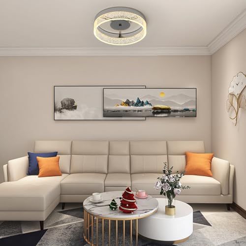 11in Dimmable LED Flush Mount Ceiling Light