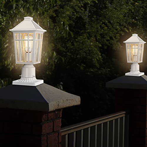 Outdoor Post Lights Lamp Post Light Fixture (2 Count)