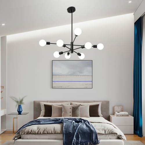 Chandeliers for Dining Room Black 8