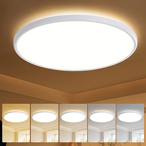 18 Inch Dimmable Flush Mount Ceiling Light