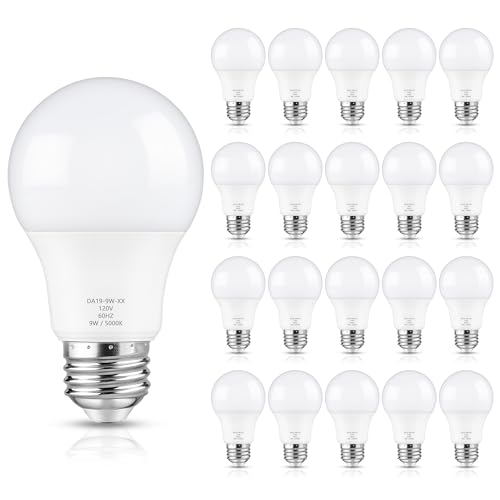 A19 LED Light Bulb 60W Equivalent (20 Count)