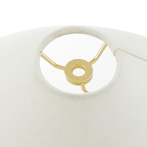 32073 Hardback Empire Transitional Spider Lamp Shade in Off
