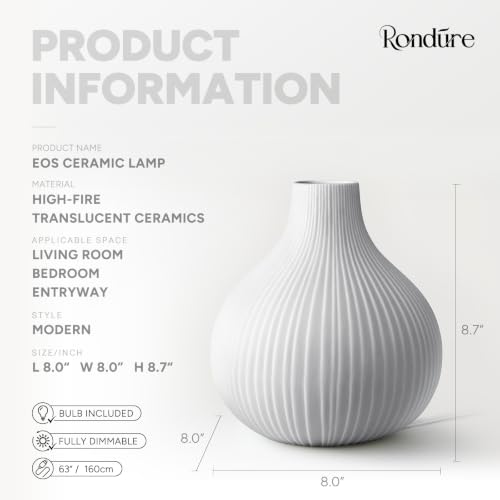 Modern Ceramic Decorative Table Lamp Living Room Bedroom Bedside