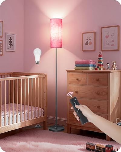 Dimmable Floor Lamps for Living Room with Remote and Foot Switch