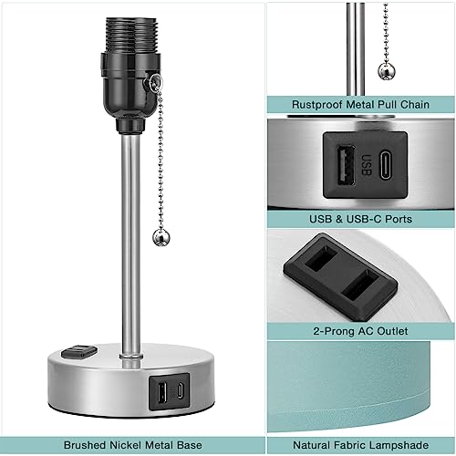 Small Bedside Table Lamp for Bedroom