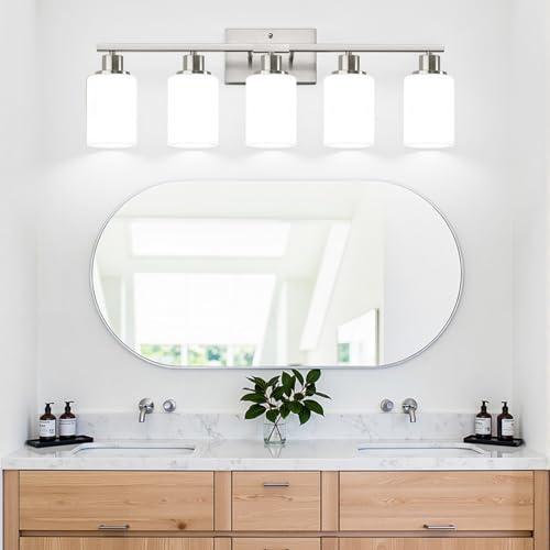 5 Light Bathroom Light Fixtures