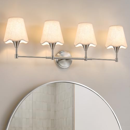 Brushed Nickel Bathroom Vanity Light (Brushed Nickel / 4 LIGHT)