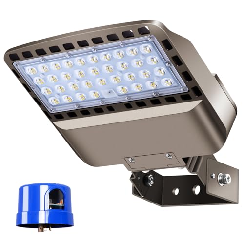 150W LED Parking Lot Light Dusk to Dawn Photocell 22500LM 5000K