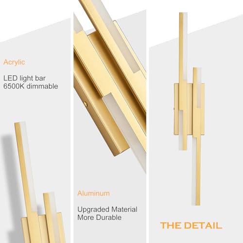 Modern LED Vanity Lights Set of 2 (2 Count)