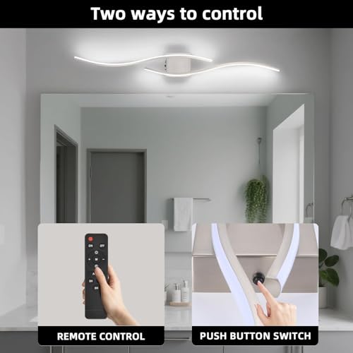 Battery Powered Silver Wall Sconces Set of 2 (2 Count)