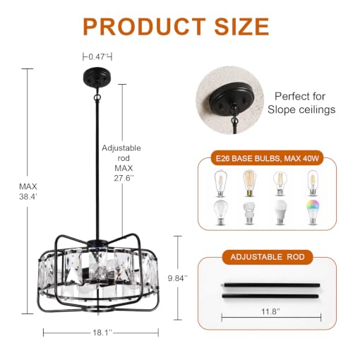 Modern Crystal Chandelier