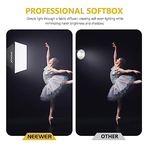 700W Equivalent Softbox Lighting Kit