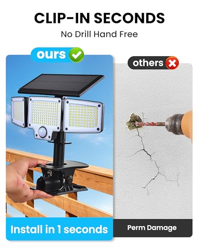 Clip on Solar Lights Outdoor
