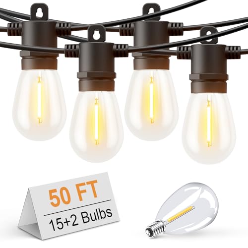 Outdoor String Lights LED 50 FT (50 Foot)